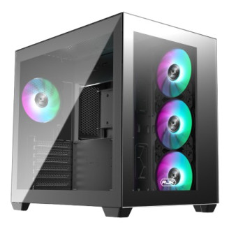 Carcasa RAIJINTEK PAEAN C7 TG4, MiddleTower, ATX, Negru Carcasa RAIJINTEK PAEAN C7 TG4, MiddleTower, ATX, Negru