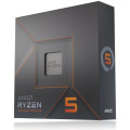 AMD CPU Desktop Ryzen 5 6C/12T 7600X (4.7/5.0GHz Boost,38MB,105W,AM5) box, with Radeon Graphics, 