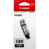 Cartus Cerneala Original Canon Black, PGI-580PGBK, pentru Pixma TR7550|TR8550|TS6150|TS6250|TS705|TS8150|TS8250|TS9150|TS9155|TS9550, , (timbru verde 0.15 lei), 