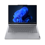 14 ThinkBook 14 2-in-1 G5 IAU, WUXGA IPS Touch, Procesor Intel® CoreTM Ultra 7 255U (12M Cache, up to 5.20 GHz), 16GB DDR5, 512GB SSD, Intel Graphics, Win 11 Pro, Luna Grey 
