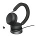 JABRA Evolve2 75 Headset on-ear Bluetooth wireless active noise cancelling USB-C noise isolating black Optimised for UC JABRA Evolve2 75 Headset on-ear Bluetooth wireless active noise cancelling USB-C noise isolating black Optimised for UC