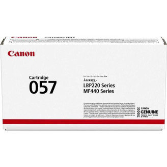 Toner Original Canon Black, CRG-057, pentru I-Sensys LBP 223|LBP 226|LBP 233|LBP 228|MF 443|MF 445|MF 446|MF 449, 3.1K, (timbru verde 1.2 lei) , 