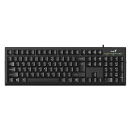 TASTATURA GENIUS USB, 104 taste, black, TASTATURA GENIUS USB, 104 taste, black,