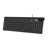 TASTATURA GENIUS USB, 104 taste (chocolate style), black, TASTATURA GENIUS USB, 104 taste (chocolate style), black,