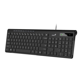 TASTATURA GENIUS USB, 104 taste (chocolate style), black, 