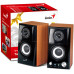 BOXE GENIUS 2.0, RMS: 14W (2 x 7W), black&cherry wood, 