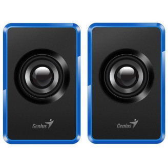 BOXE GENIUS 2.0, RMS:  3W (2 x 1.5W), USB power, 1.2m, blue, 