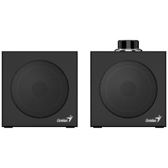 BOXE GENIUS 2.0, RMS: 6W (2 x 3W), USB power,Black, BOXE GENIUS 2.0, RMS: 6W (2 x 3W), USB power,Black,