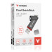 Memorie Verbatim Dual QuickStick. Capacity: 512 GB, Device interface: USB Type-A / USB Type-C, USB version: 3.2 Gen 1 (3.1 Gen 1), Read speed: 550 MB/s, Write speed: 500 MB/s. 