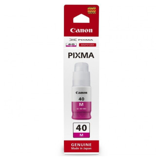 Cartus Cerneala Original Canon Magenta, GI-40M, pentru G6040|G5041, 7.7K, (timbru verde 0.15 lei), 