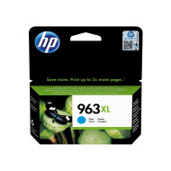 Cartus Cerneala Original HP Cyan, nr.963XL, pentru OfficeJet Pro 9010|9013|9014|9020|9023, 1.6K, (timbru verde 0.15 lei), 
