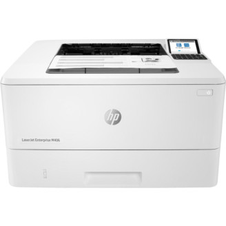 Imprimanta Laser Mono HP M406dn, A4, Functii: Impr., Viteza de Printare Monocrom: 38ppm, Viteza de printare color: , Conectivitate:USB|Ret, Duplex:Da, ADF:Nu(timbru verde 11 lei) 