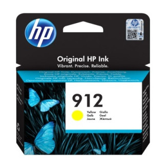 Cartus Cerneala Original HP Yellow, nr.912, pentru OfficeJet 8013|8023, 0.315K, (timbru verde 0.15 lei), 