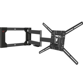 SUPORT de perete BARKAN, pt 1 TV/monitor plat, curbat, diag. max 80 inch, orizontala, inclinare, max 50 Kg, 