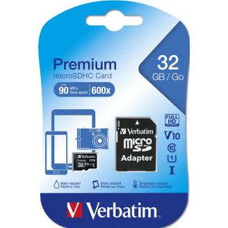 MEMORIE MICRO SDHC VERBATIM 32GB C10 MEMORIE MICRO SDHC VERBATIM 32GB C10
