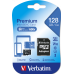 MEMORIE SD CARD VERBATIM 128GB CLASA 10 ADAPTOR INCLUS MEMORIE SD CARD VERBATIM 128GB CLASA 10 ADAPTOR INCLUS