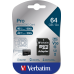 MEMORIE SD CARD VERBATIM 64GB CLASA 10 ADAPTOR INCLUS MEMORIE SD CARD VERBATIM 64GB CLASA 10 ADAPTOR INCLUS