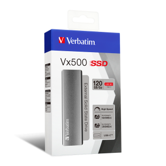 SSD EXTERN VERBATIM VX500 120GB USB 3.1 SSD EXTERN VERBATIM VX500 120GB USB 3.1