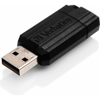 MEMORIE USB VERBATIM PINSTRIPE 32GB, USB 2.0, NEGRU 