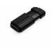 MEMORII USB Verbatim 2.0 PINSTRIPE 128GB BLACK, 