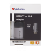 CABLU VIDEO VERBATIM, USB-C LA VGA, USB 3.1 GEN, CABLU VGA, 10 CM 