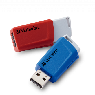 MEMORIE USB VERBATIM  StoreNClick 2X32GB USB 3.0 ROSU/NEGRU 