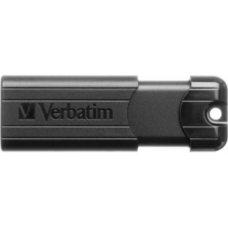 MEMORIE USB VERBATIM PINSTRIPE 64GB NEGRU USB 3.0 