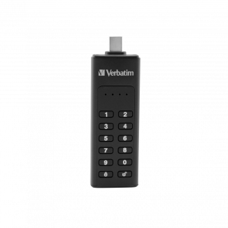 MEMORIE USB KEYPAD VERBATIM 64GB CU ENCRIPTIE AES- 256-BIT USB 3.1, USB C MEMORIE USB KEYPAD VERBATIM 64GB CU ENCRIPTIE AES- 256-BIT USB 3.1, USB C