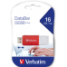 MEMORIE USB VERBATIM DATABAR 16GB USB 2.0 ROSU 
