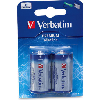 BATERIE VERBATIM C (R14), 1.5V alcalina, 2 buc., 