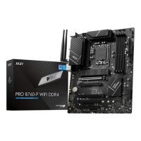 Placa de baza PRO B760-P WiFi DDR4, Intel B760, Socket 1700, ATX 