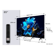 QLED TV 4K 85(214 cm) TCL 85P7K 