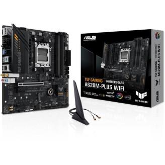 Placa de baza TUF GAMING A620M-PLUS WIFI,AMD A620, Socket AM5, mATX 