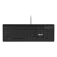 Tastatura cu cititor carduri ASUS Smart Card KU100, USB, Copilot Key (Negru) 