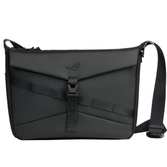 Geanta messenger ASUS pentru laptop, din poliester, captusita, cu curea reglabila, ROG Archer Messenger 14, max. 14 inch (Negru) Geanta messenger ASUS pentru laptop, din poliester, captusita, cu curea reglabila, ROG Archer Messenger 14, max. 14 inch (Negru)