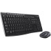 KIT wireless LOGITECH, tastatura wireless multimedia + mouse wireless 3 butoane, black, KIT wireless LOGITECH, tastatura wireless multimedia + mouse wireless 3 butoane, black,