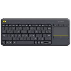TASTATURA LOGITECH wireless, cu touchpad, black, TASTATURA LOGITECH wireless, cu touchpad, black,