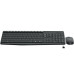 KIT wireless LOGITECH, tastatura wireless multimedia + mouse wireless 3 butoane, black, MK235 920-007931  (timbru verde 0.8 lei)