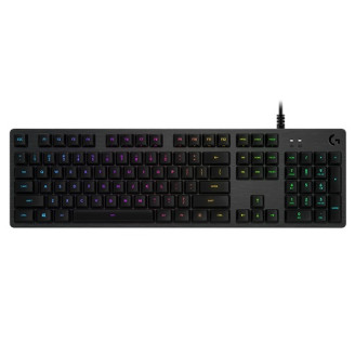 LOGITECH G512 Carbon RGB Mechanical Gaming Keyboard, GX Blue - CARBON - US INTL - USB - INTNL - G512 CLICKY (timbru verde 0.8 lei) LOGITECH G512 Carbon RGB Mechanical Gaming Keyboard, GX Blue - CARBON - US INTL - USB - INTNL - G512 CLICKY (timbru verde 0.8 lei)