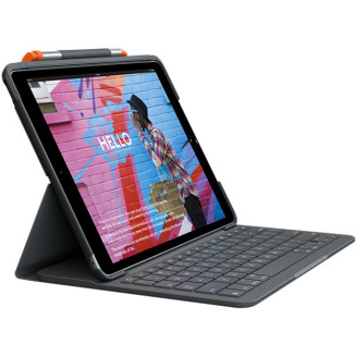 LOGITECH Slim Folio for iPad (7th generation) / iPad AIR (3rd gen) - GRAPHITE - UK - BT - INTNL - OTHER, LOGITECH Slim Folio for iPad (7th generation) / iPad AIR (3rd gen) - GRAPHITE - UK - BT - INTNL - OTHER,