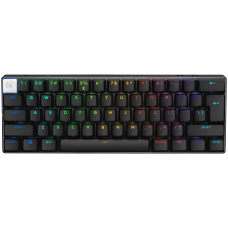 LOGITECH G PRO X 60 LIGHTSPEED Wireless Gaming Keyboard (Tactile) - BLACK - US INTL - 2.4GHZ/BT - EMEA28-935 - TACTILE SWITCH 