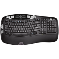 LOGITECH Wave Bluetooth ergonomic keyboard - GRAPHITE - US INTL LOGITECH Wave Bluetooth ergonomic keyboard - GRAPHITE - US INTL