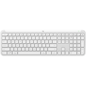 LOGITECH SIGNATURE SLIM WIRELESS KEYBOARD K950 - OFF WHITE - US INTL - 2.4GHZ/BT - INTNL-973 920-012466 (timbru verde 0.8 lei)