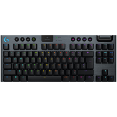 LOGITECH G915 X LIGHTSPEED Wireless Gaming Keyboard - BLACK - US INTL - 2.4GHZ/BT  - EMEA28i-935 - TACTILE 