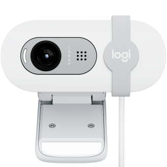 LOGITECH WEBCAM - Brio 100 Full HD Webcam - OFF-WHITE - USB - N/A - EMEA28-935 - WEBCAM 960-001617 (timbru verde 0.18 lei)