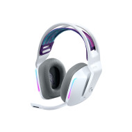 LOGITECH G733 LIGHTSPEED Wireless RGB Gaming Headset - WHITE - 2.4GHZ - EMEA, LOGITECH G733 LIGHTSPEED Wireless RGB Gaming Headset - WHITE - 2.4GHZ - EMEA,