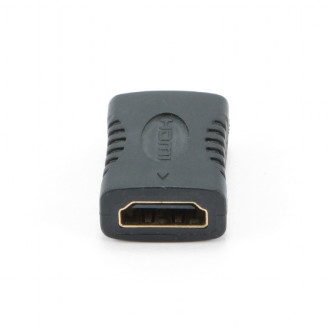 ADAPTOR video GEMBIRD, HDMI (M) la HDMI (M), conectori auriti, black, 