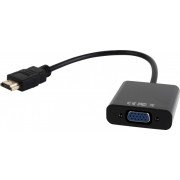 CABLU video GEMBIRD, splitter HDMI(T) la VGA(M)+Jack 3.5mm(T), 15cm, rez max Full HD la 60Hz, converteste semnal digital HDMI in analog VGA+3.5 mm jack,negru, CABLU video GEMBIRD, splitter HDMI(T) la VGA(M)+Jack 3.5mm(T), 15cm, rez max Full HD la 60Hz, converteste semnal digital HDMI in analog VGA+3.5 mm jack,negru,