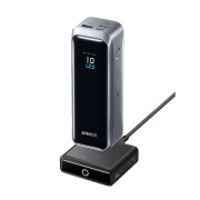 POWER BANK Anker 20.000 mAh, 220W, max 100W input, max 140W output per port USB-C Power IQ 4.0, 2 x USB-C, 1x USB-A(output), display inteligent, 510g, gri, 