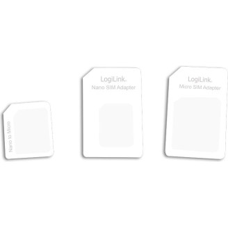 ADAPTOR LOGILINK pt. SIM, de la nano SIM, la standard SIM AA0047 (timbru verde 0.03 lei)